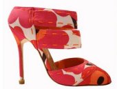 Manolo Blahnik, Unikko — красные маки