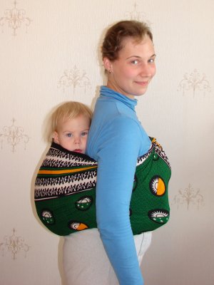 Африканский слинг-платок канга