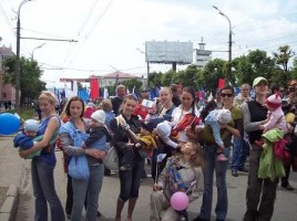 Парад в Ижевске 2008